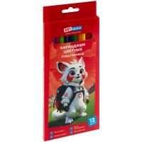 Карандаши цветные 12цв заточенные ArtSpace Отважная команда 1/24