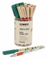 Ручка шариковая масляная синяя 0,5мм LOREX KIDS THAT'S CROC 1/24