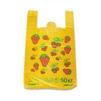 Пакет Майка ПНД (30+17)х55-18 50кг Клубника МП 100/1000