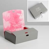 Подарочная коробка 16,5х12,5х5см двусторонняя Текстура 1/5/600 Подарочная коробка 16,5х12,5х5см двусторонняя Текстура 1/5/600