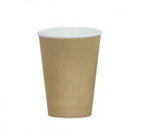 Стакан бумажный для горячего 350мл d-90мм 1сл крафт 50/800