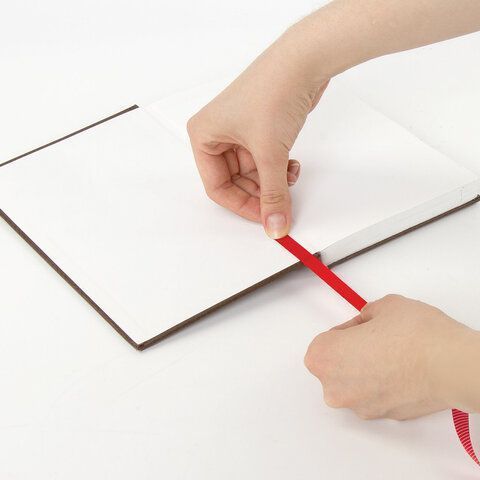 Закладки-ляссе фактурные для книг А4 (длина 38см) 