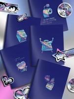 Тетрадь 48л А5 клетка мелованный картон Lorex LOST CONTROL  5/80