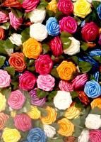 Бант-роза 3см малая ассорти 200/200 Бант-роза 3см малая ассорти 200/200