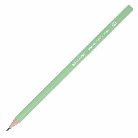 Карандаш чернографитный BRAUBERG PREMIUM TURKEY, 1 шт, 