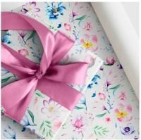 Бумага упаковочная 68,5х100см Лилея Интерпак 1/50 Бумага упаковочная 68,5х100см Лилея Интерпак 1/50