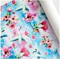 Бумага упаковочная 68,5х100см Сакура Интерпак 1/50 Бумага упаковочная 68,5х100см Сакура Интерпак 1/50