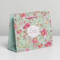 Пакет подарочный бумажный (23х18х8) ламинир Красота мгновения 1/400 Пакет подарочный бумажный (23х18х8) ламинир Красота мгновения 1/400