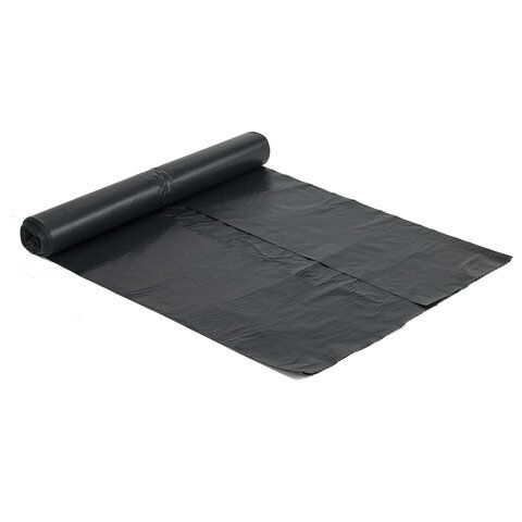 Мешок для мусора 120л рулон ПВД (70х110)-40 черный особо прочные LAIMA (10шт) 1/20 (клиент)