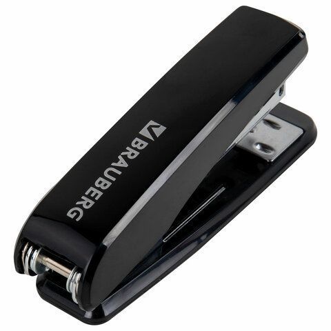Степлер №24/6 26/6 до 30л Standard BRAUBERG 1/12 (Клиент)
