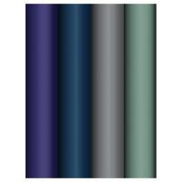 Бумага подарочная 70х100см 80г/м ассорти Meshu Monochrome 1/52