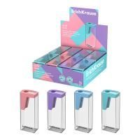 Точилка 1 отверстие ассорти ErichKrause City Pastel 1/16