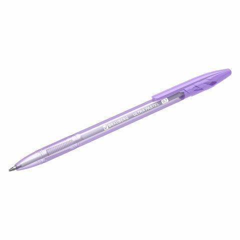 Ручка шариковая масляная синяя 0,7мм корп ассорти BRAUBERG Ultra Pastel 1/50