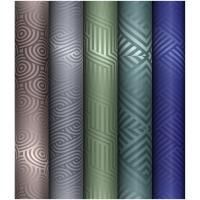 Бумага подарочная 70х100см 80г/м ассорти Meshu Геометрия 1/50  Бумага подарочная 70х100см 80г/м ассорти Meshu Геометрия 1/50