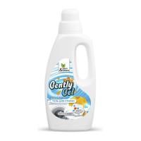 Средство жидкое 1л Clean&Green Gently Gel гель концентрат для стирки универсальный 1/8 Средство жидкое 1л Clean&Green Gently Gel гель концентрат для стирки универсальный 1/8