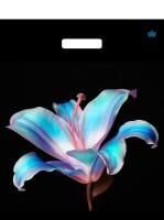 Пакет с вырубной ручкой (38х45)-60 Лила ламинат Тико 50/500