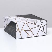 Подарочная коробка 19х19х9см Галограмма 5/5 Подарочная коробка 19х19х9см Галограмма 5/5