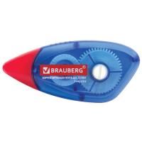 Корректирующая лента 5мм х 8м синий корпус в блистере BRAUBERG 1/24/432