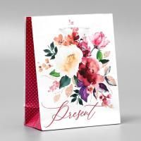 Пакет подарочный бумажный (12х15х5,5) ламинир Present 1/1000 Пакет подарочный бумажный (12х15х5,5) ламинир Present 1/1000