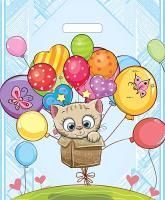 Пакет с вырубной ручкой (38х45)-50 Шаролет 1/50/500