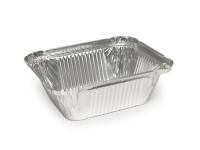 Касалетка алюминиевая 150х124х44/107х81мм 490мл L-край (крышка 437621) 50/1200