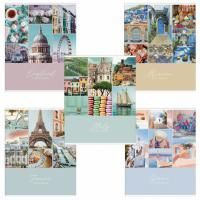 Тетрадь 48л А5 клетка офсет обложка мелов бумага Travelbook HATBER-ECO 8/80