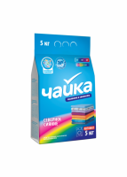 Порошок стиральный Чайка 5кг Автомат Северное сияние  для цветного белья 1/3