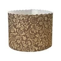 Форма бумажная для куличей d-110мм h-85мм ФЛОРА 1/1900