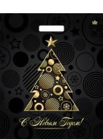 НГ Пакет с вырубной ручкой (38х45)-60 Акцент 50/500