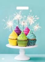 Пакет с вырубной ручкой (34х45)-33 Кексики Тико 50/800