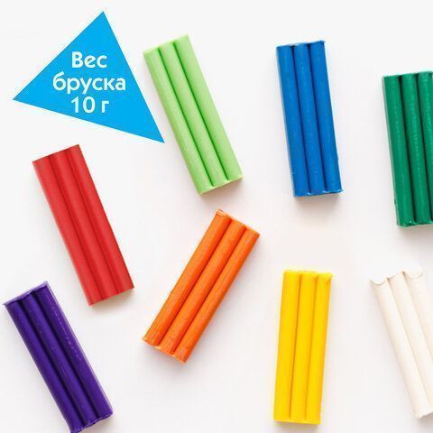 Пластилин 12цв 120г классический стек Эники-Беники Супер ПИФАГОР 1/48