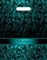 Пакет с вырубной ручкой (30х37)-90 Перфекто Ультрамарин 25/400