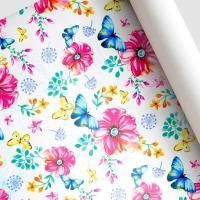 Бумага упаковочная 68,5х100см Мальва Интерпак 1/50 Бумага упаковочная 68,5х100см Мальва Интерпак 1/50