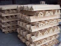 Черенок d-25мм в/с L-1,20м для метел 1/1