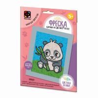 Аппликация фреска Веселый зоопарк Панда 1/50