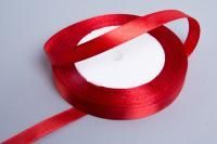 Лента атласная 10мм 25м красная 1/10 Лента атласная 10мм 25м красная 1/10