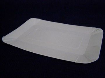 Тарелка картон (13х20) мелованная 50/700 Тарелка картон (13х20) мелованная 50/700