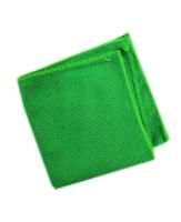 Салфетка микрофибра (30х30) универсальная зеленый ОНМ 1/400
