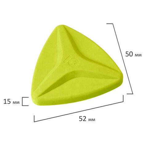Ластик 52х50х15 мм ЮНЛАНДИЯ 