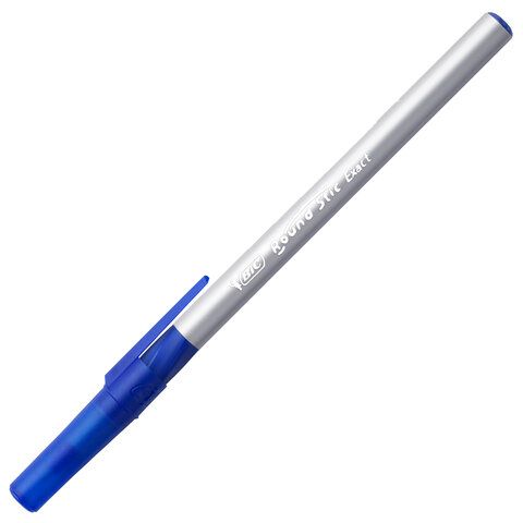 Ручка шариковая синяя 0,35мм BIC Round Stic Exact 1/20/360