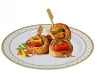 Тарелка пластиковая d-230 Compliment Golden Line  (6шт) 1/20 Тарелка пластиковая d-230 Compliment Golden Line  (6шт) 1/20