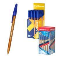 Ручка шариковая синяя узел 0,7мм ERICH KRAUSE R-301 1/50