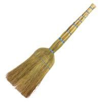 Веник Сорго 3-х прошивной Стандарт 320-340 г ширина метелки 27-30 см длина 79 см 1/50