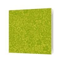 Салфетки (33х33) 3-сл Сатин Грин (20) 1/15