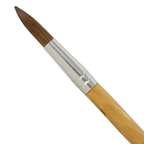 Кисть пони круглая №8  BRAUBERG 1/30