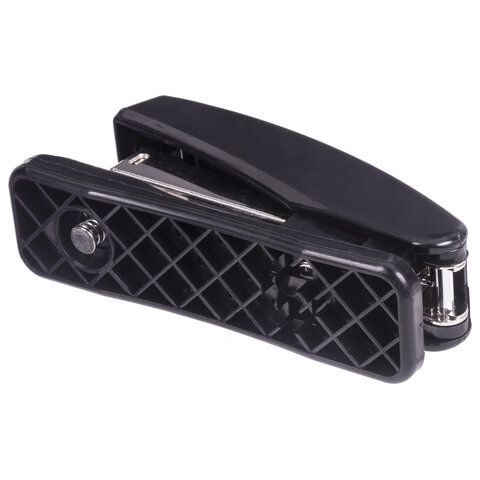 Степлер №24/6 26/6 до 20л черный STAFF Basic 1/12