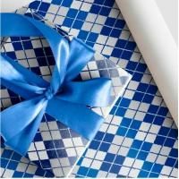 Бумага упаковочная 68,5х100см Ромбы Интерпак 1/50 Бумага упаковочная 68,5х100см Ромбы Интерпак 1/50