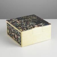 НГ Подарочная коробка 15х15х7см складная Present 1/1